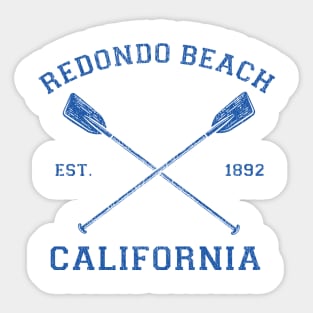 Vintage Redondo Beach Vacation Stuff Sticker